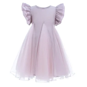 Pink Frill Tulle Dress