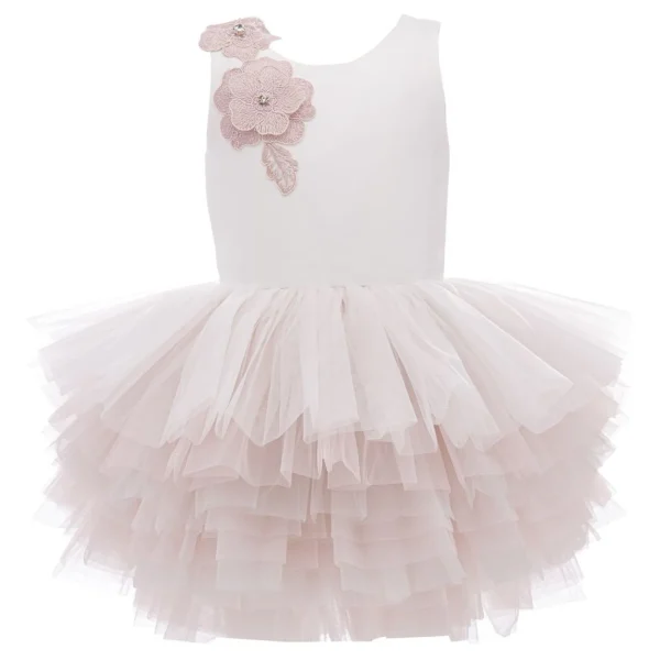 Pink Littlebrook Floral Tulle Dress