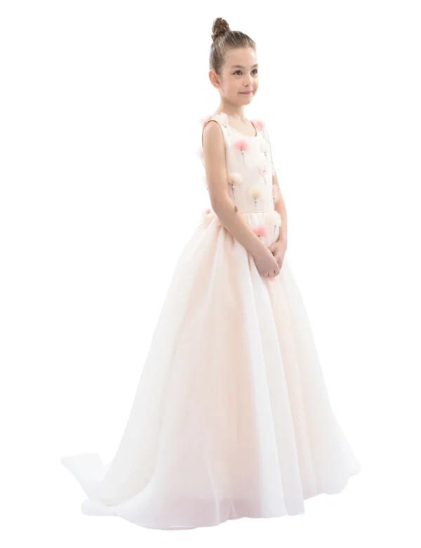 Pink Magnolia Princess Gown