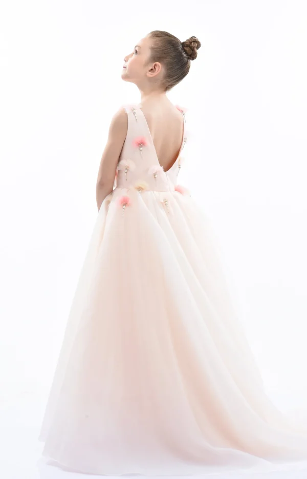 Pink Magnolia Princess Gown