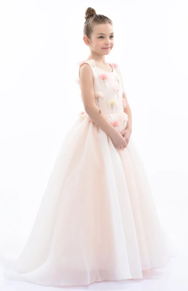 Pink Magnolia Princess Gown