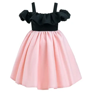 Pink Marbella Summer Bow Dress