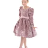 Pink Merribrook Sequin Bow Dress