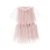 Pink Orela Overlay Tulle Dress