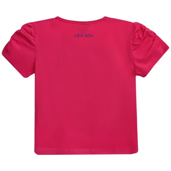 Pink Raspberry Unicorn Applique T-Shirt