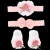 Pink Rose Ribbon and Bow Gift Set