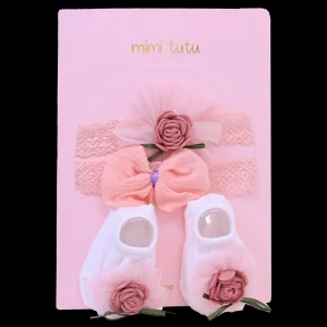 Pink Rose Ribbon and Bow Gift Set