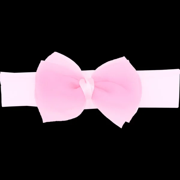 Pink Tulle Ribbon Headband