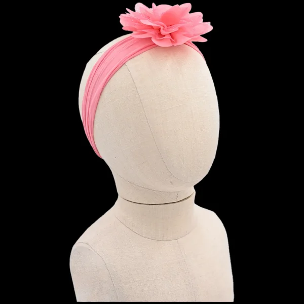 Poppy Glistening Flower Headband