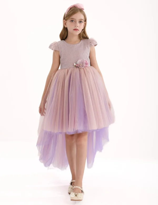 Purple Abinante Glimmer Dress