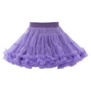 Purple Bow Tutu Skirt