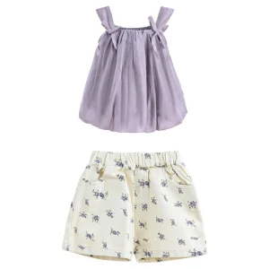 Purple Lavender Bow Outfit