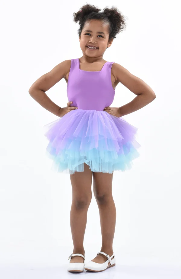 Purple Lilian Tutu Dress