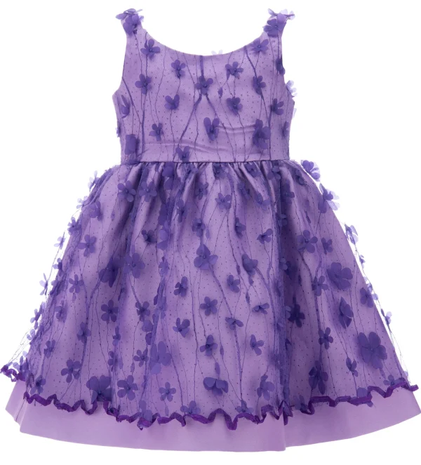 Purple Ravine Floral Dress