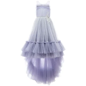 Purple Thelma Tulle Gown