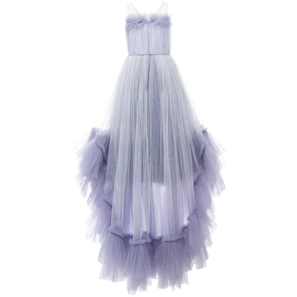 Purple Thelma Tulle Gown