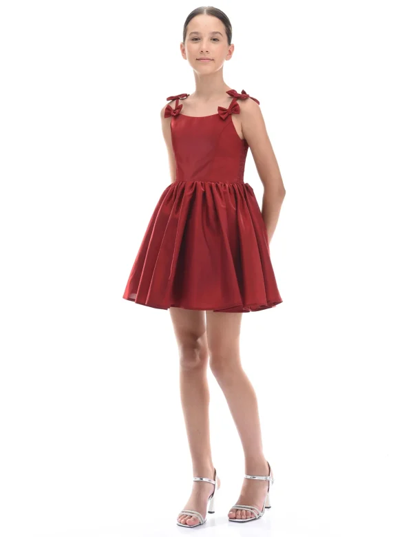 Red Bow Dumont Dress