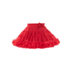 Red Bow Tutu Skirt