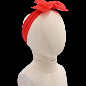 Red Tulle Ribbon Headband