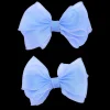 Shimmering Bow Hairclip Set