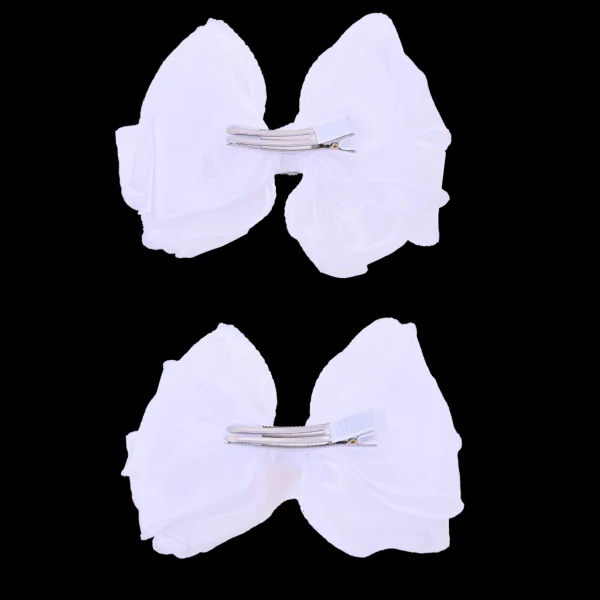 Shimmering Bow Hairclip Set