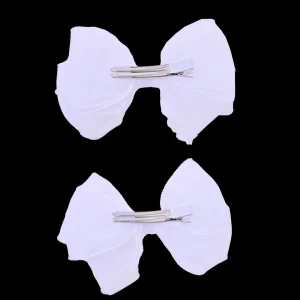 Shimmering Bow Hairclip Set