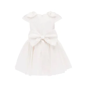 White Alondra Quilted Teacup Dress