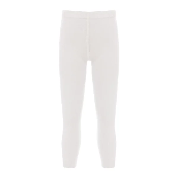 White Bamboo Cotton Tights