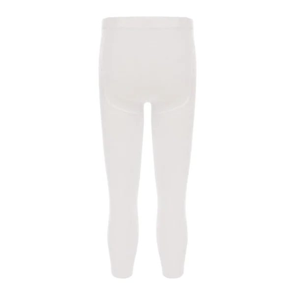 White Bamboo Cotton Tights