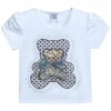 White Bear Applique T-Shirt