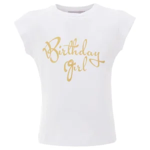 White Birthday Girl T-Shirt