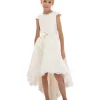 White Cresci Hilo Bow Dress