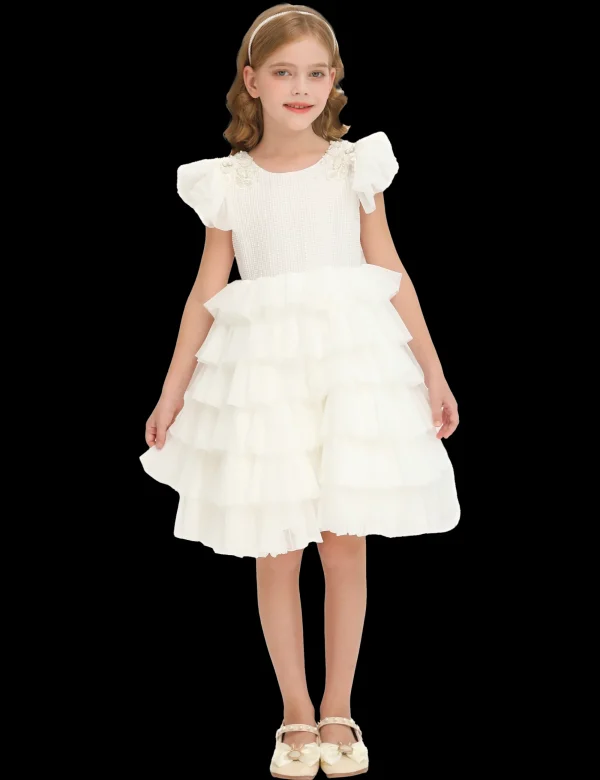 White Elrose Dress