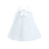 White Floral Bow Cadiz Dress