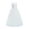 White Sleeveless Vivian Dress